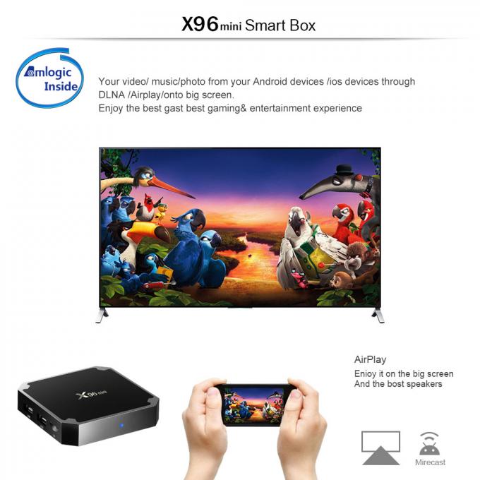 X96 Mini 2018 Lastest TV Box With Add-ons 4K KD play 17.3 Best Streaming