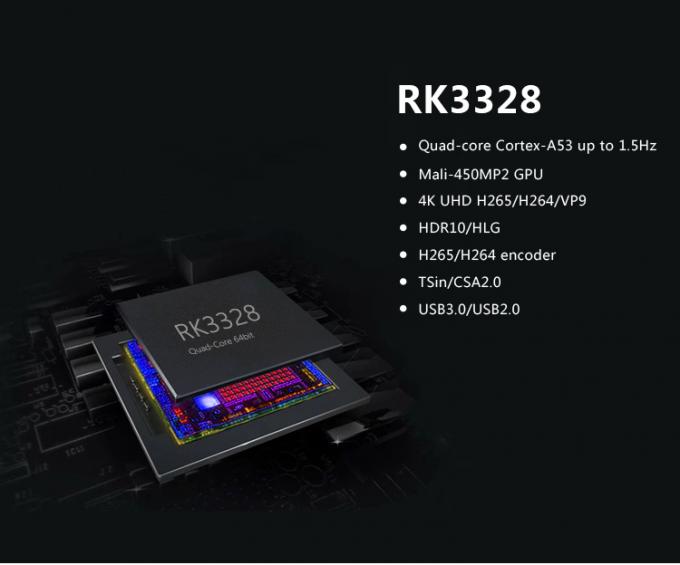 Hot Selling Rk3328 Quad Core Smart Tv Box R10 4Gb 64Gb 4K Android 7.1 Box Tv Android