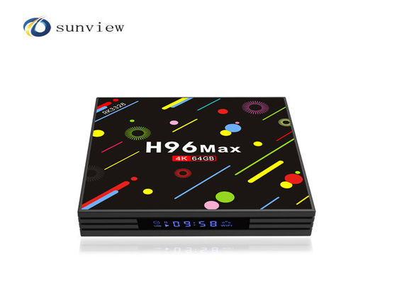 China H96 max 4G 64G RK3328 Android 7.1 KODI17.3 with 5G wifi and led screen supplier