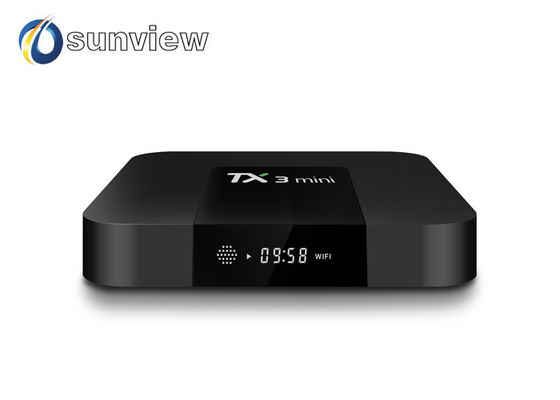 China 4K Quad Core Android Tv Box  RJ45 Ethernet Port Built - In Wifi Access supplier