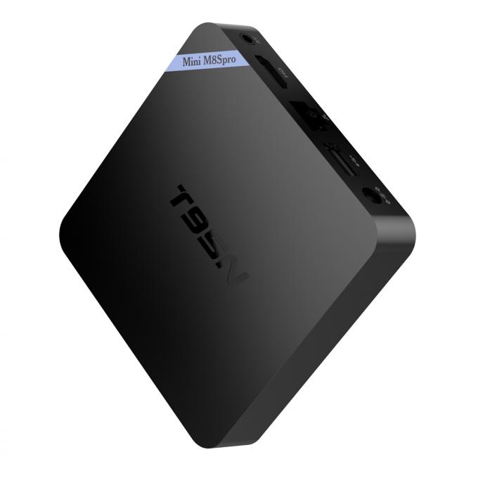 100mbps Amlogic Android Tv Box Support Bluetooth 5 - Core GPU Hardware