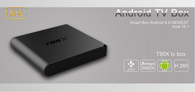 Bluetooth 4.0 Android Tv Box Fully Loaded T95x One Year Warranty