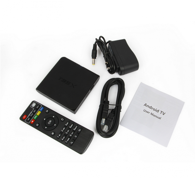 Bluetooth 4.0 Android Tv Box Fully Loaded T95x One Year Warranty