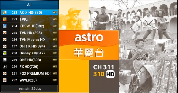 Smart ASSP Hdtv Subscription Malaysia Fast Speed For Android Tablet PC