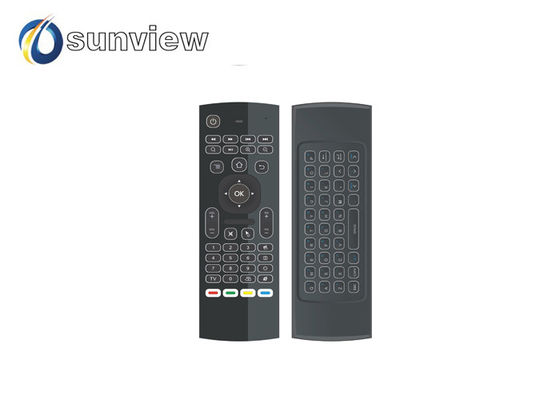 China MX3 - L Air Mouse Remote With Backlit Micro USB Interface Rubber  Button supplier