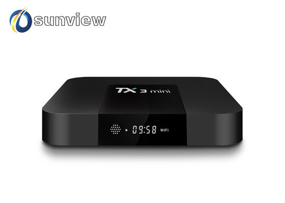 China TX3 Mini Amlogic S905W Quad Core Android 7.1 TV Box Kodi 17.3 Pre - installed supplier