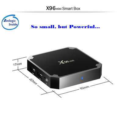 X96 Mini Android 7.1.2 Aml S905W Quad Core 4K High Performance Set Top Box supplier