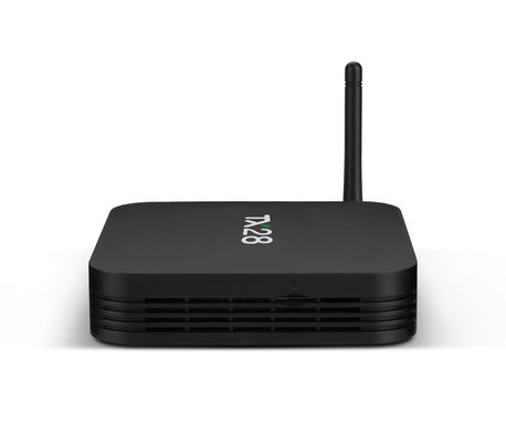 TX28 RK3328 Quad Core KODI Pre-installed with LED Android 7.1 TV Box supplier