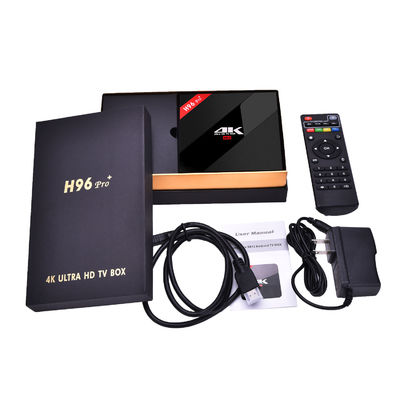 H96 Pro+ Amlogic S912 Dual Wifi KODI 17.3 Pre-installed Android 7.1 TV Box supplier