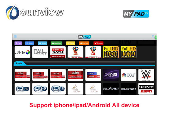 Ipad Iptv Server Subscription  , Iptv Online Subscription 350+ More Live Channels supplier