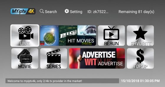 Television Smart My Iptv 4K Apk Astro Full Malaysia Channels supplier